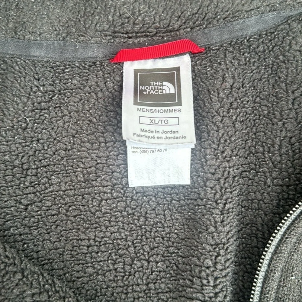 🍍 The North Face Fleece Jumper Men's XL Black 1/2 Half Zip Pullover🍍